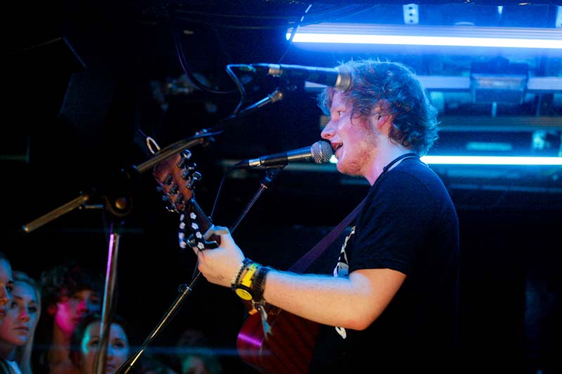 Ed Sheeran at Moles
