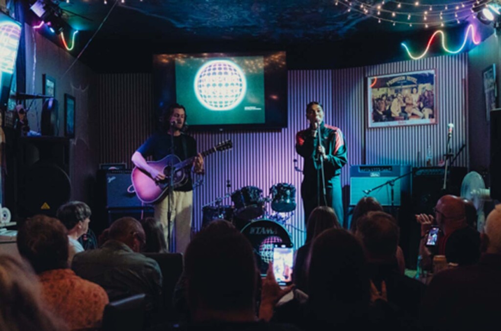 Brooke Combe at Purple Orange Arts Venue Bathgate credit Jack Geddes for Music Venue Trust